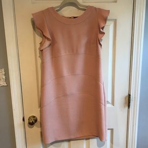 Ann Taylor flutter sleeve dress